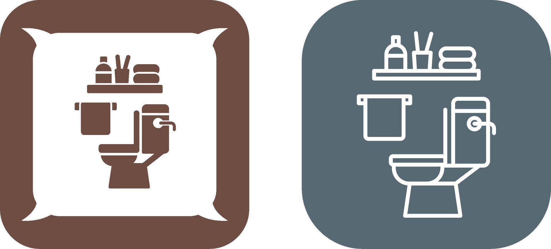 Toilet Icon Design vector