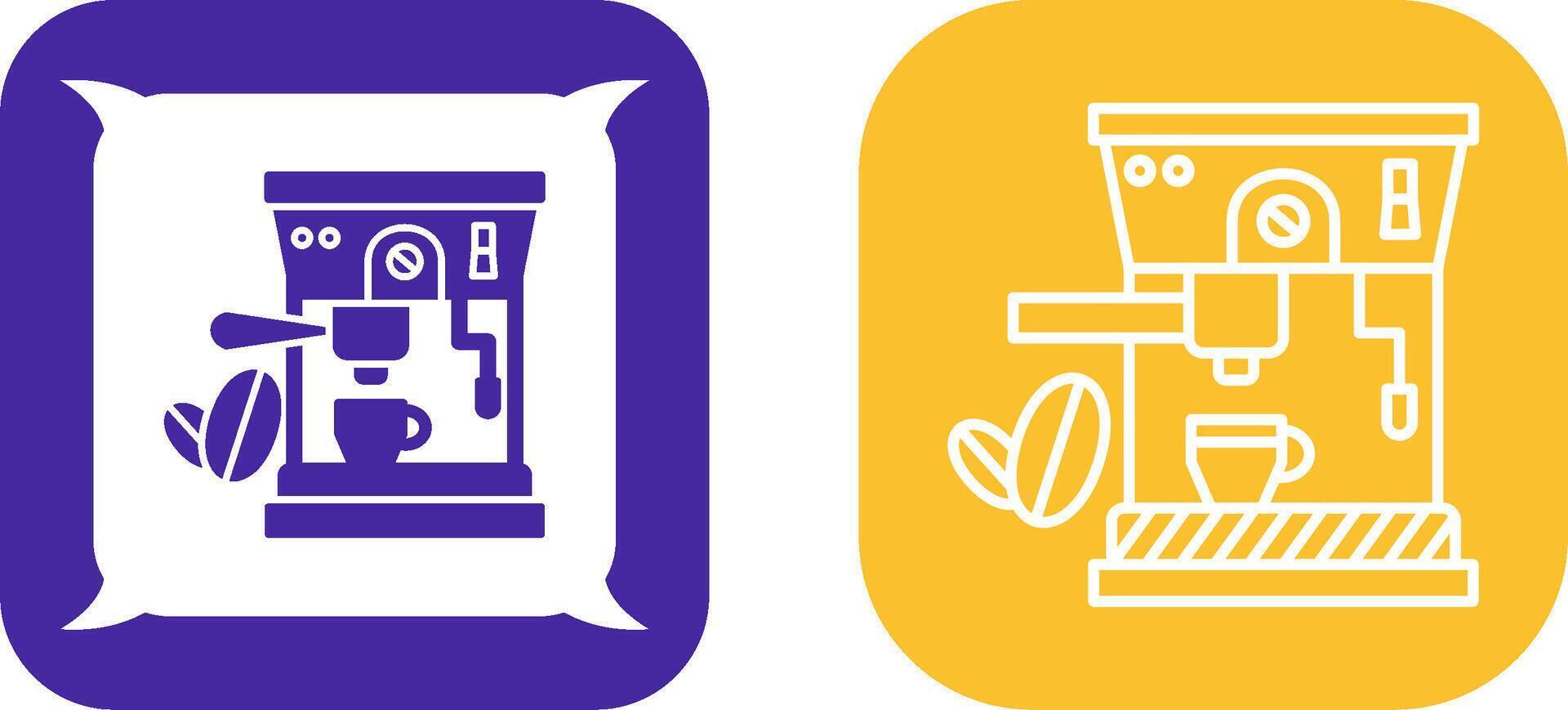 Coffee Machine Icon Design vector