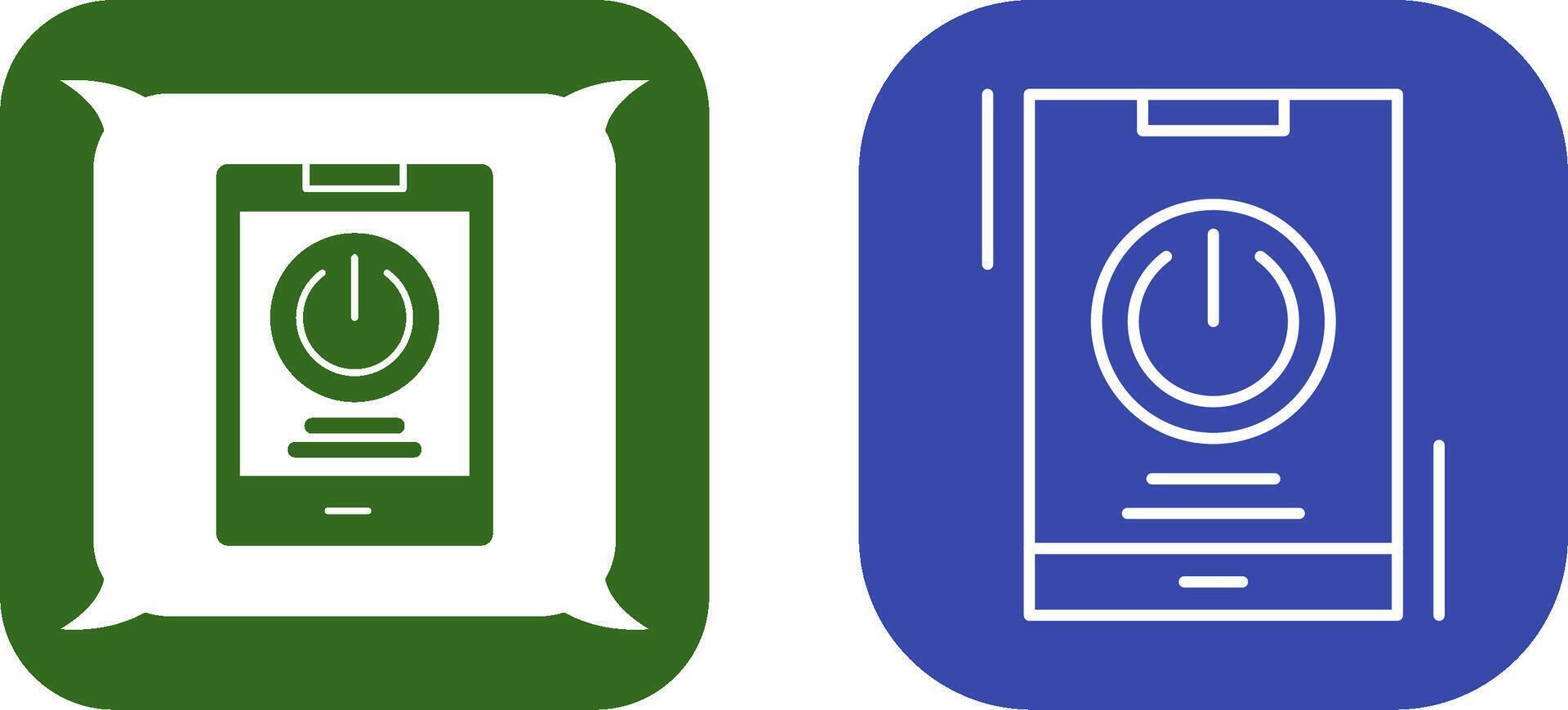 Power Icon Design vector