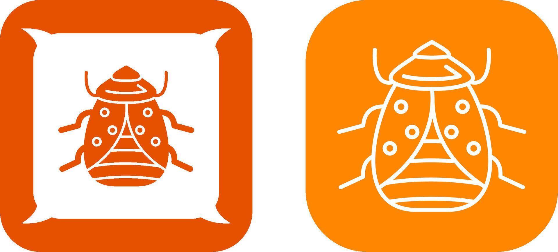 Bug Icon Design vector