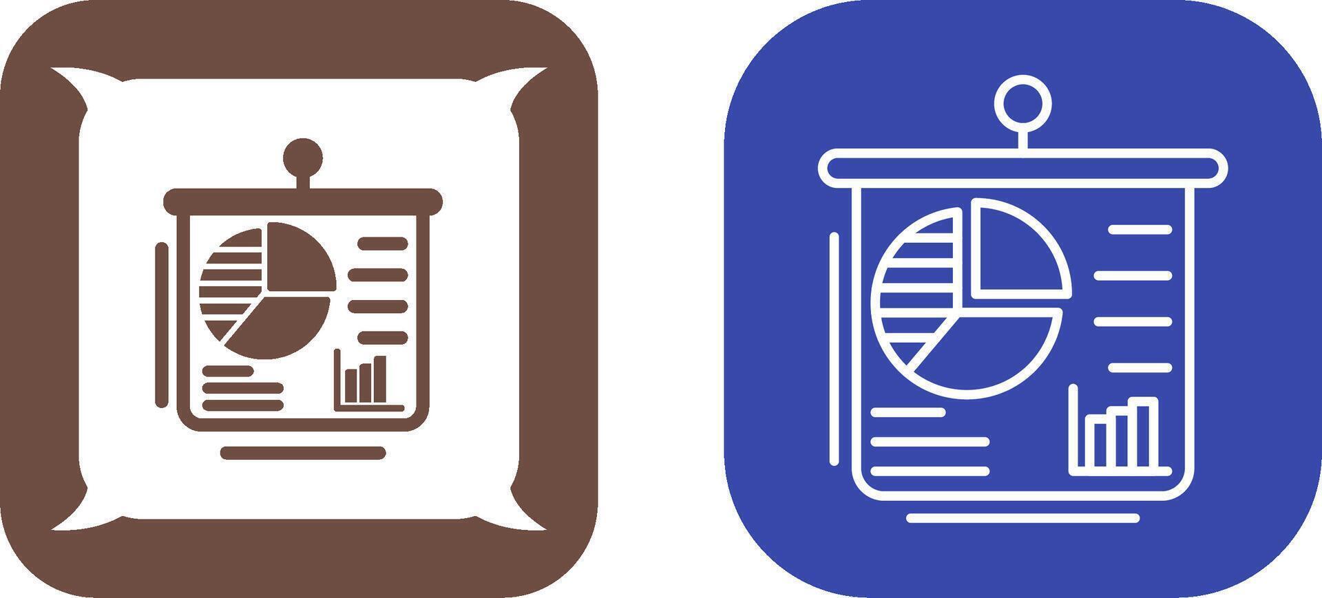 Presentation Icon Design vector