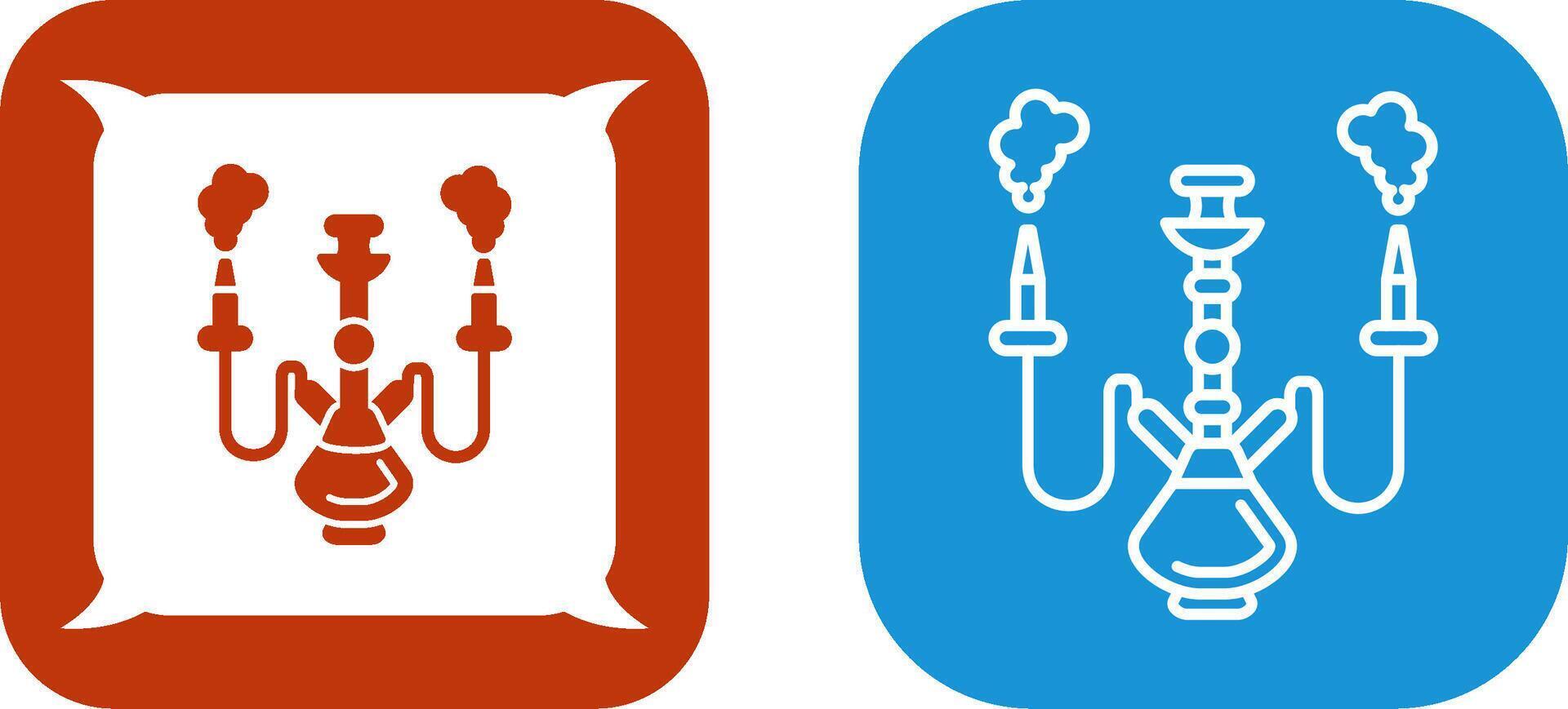Shisha Icon Design vector