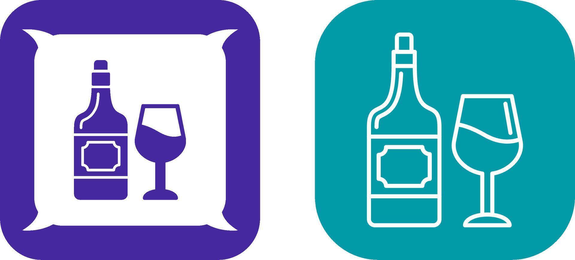 Wine Icon Design vector