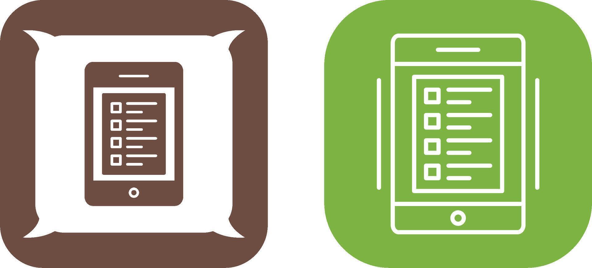 Online Test Icon Design vector