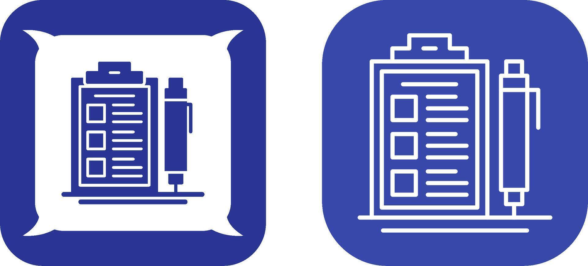 Check List Icon Design vector