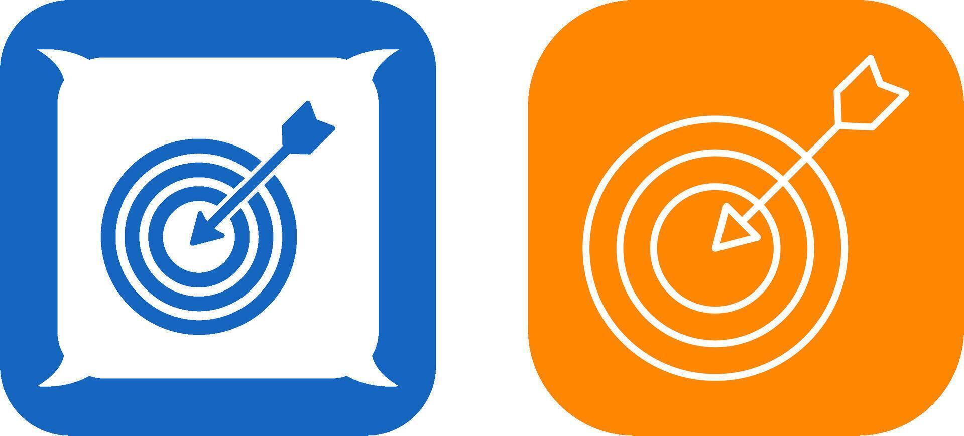 Goal Icon Design vector