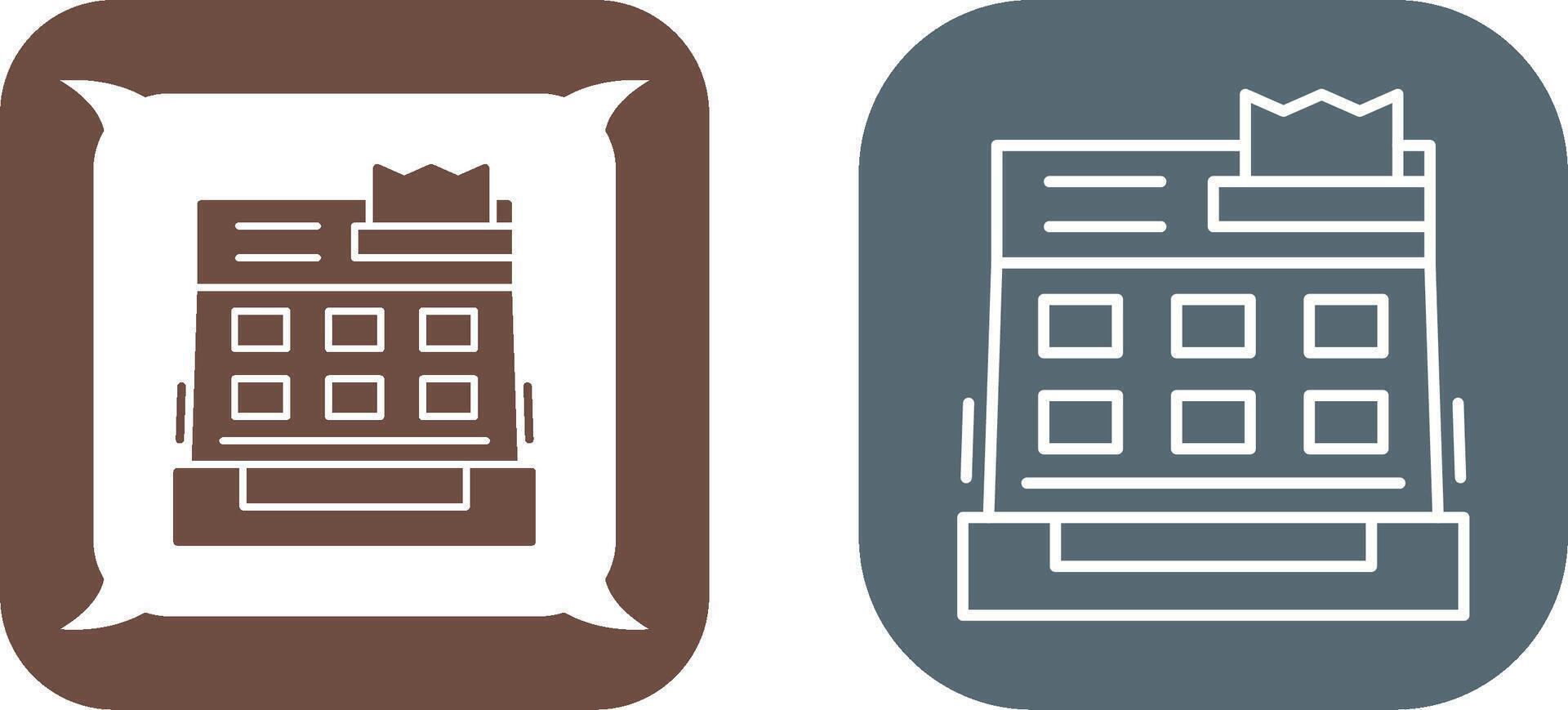 Cashier Icon Design vector