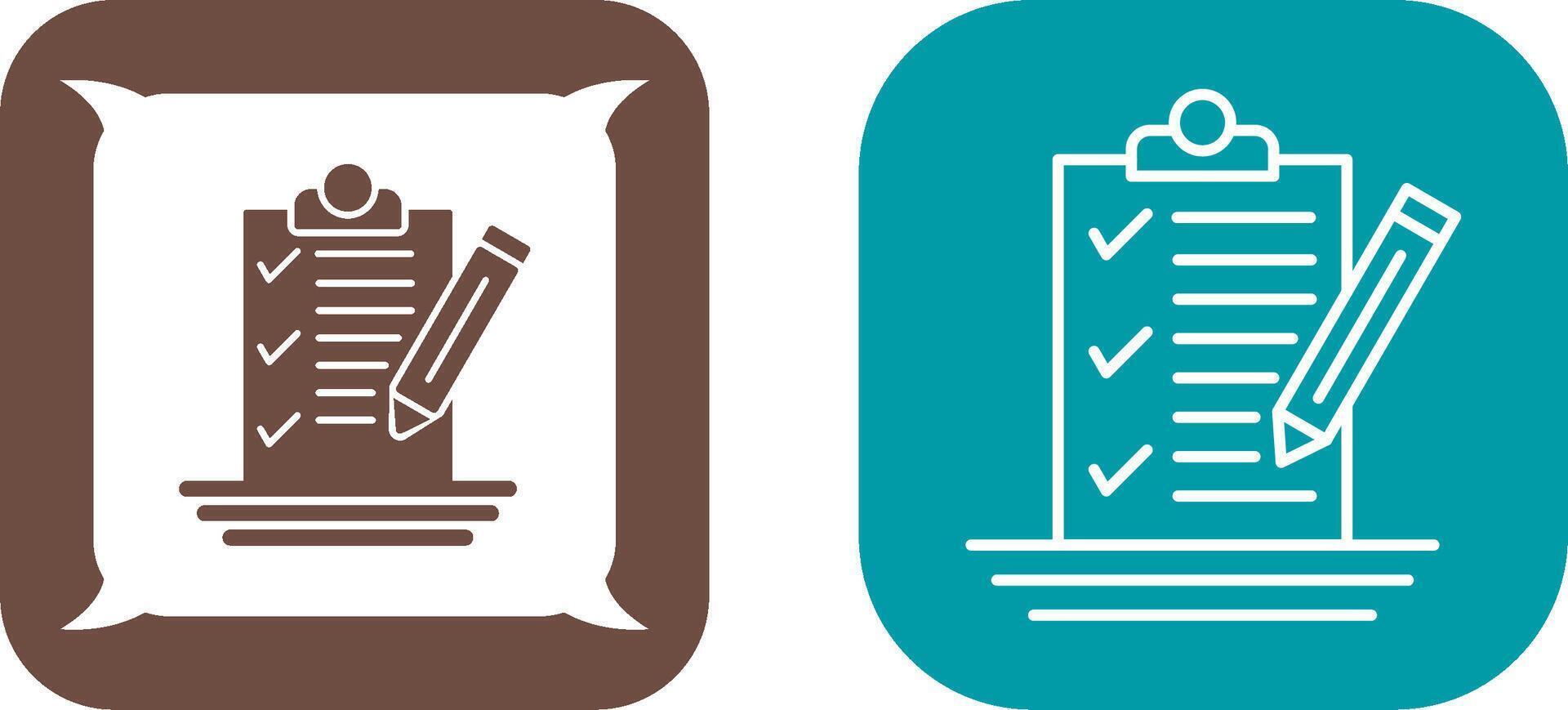 Check List Icon Design vector