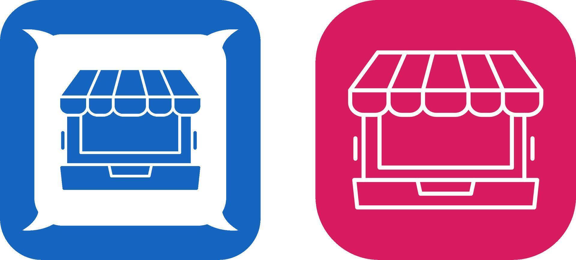 Online Shopping Icon Design vector