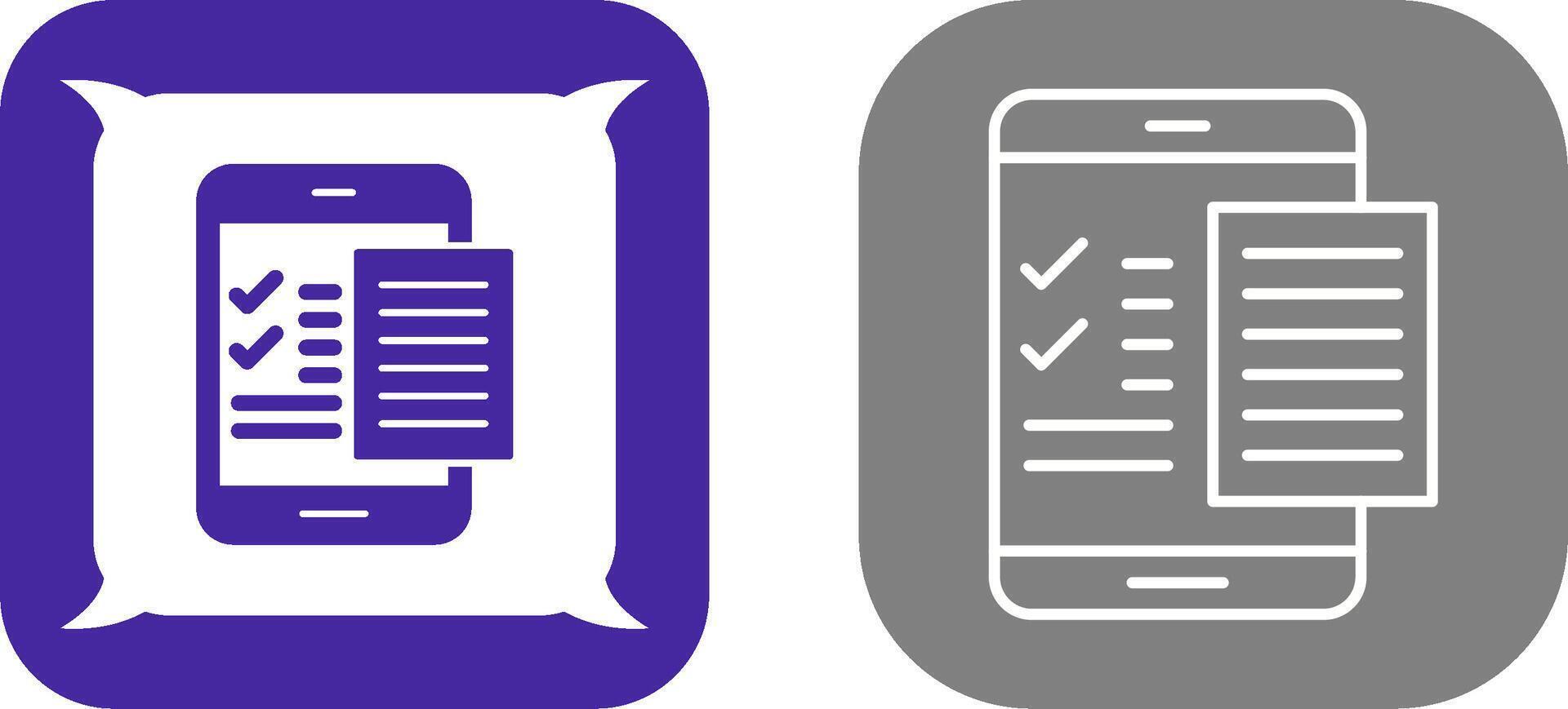 Check List Icon Design vector