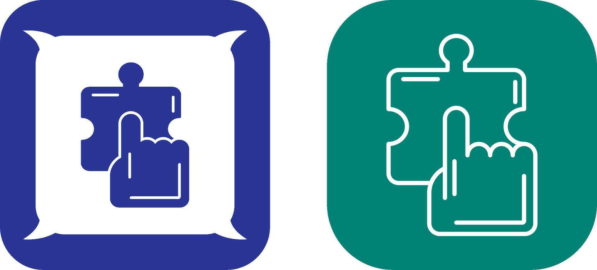 Quick Selection Icon Design vector