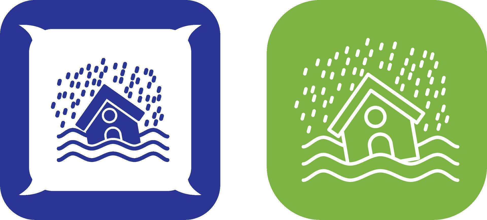 Disaster Icon Design vector