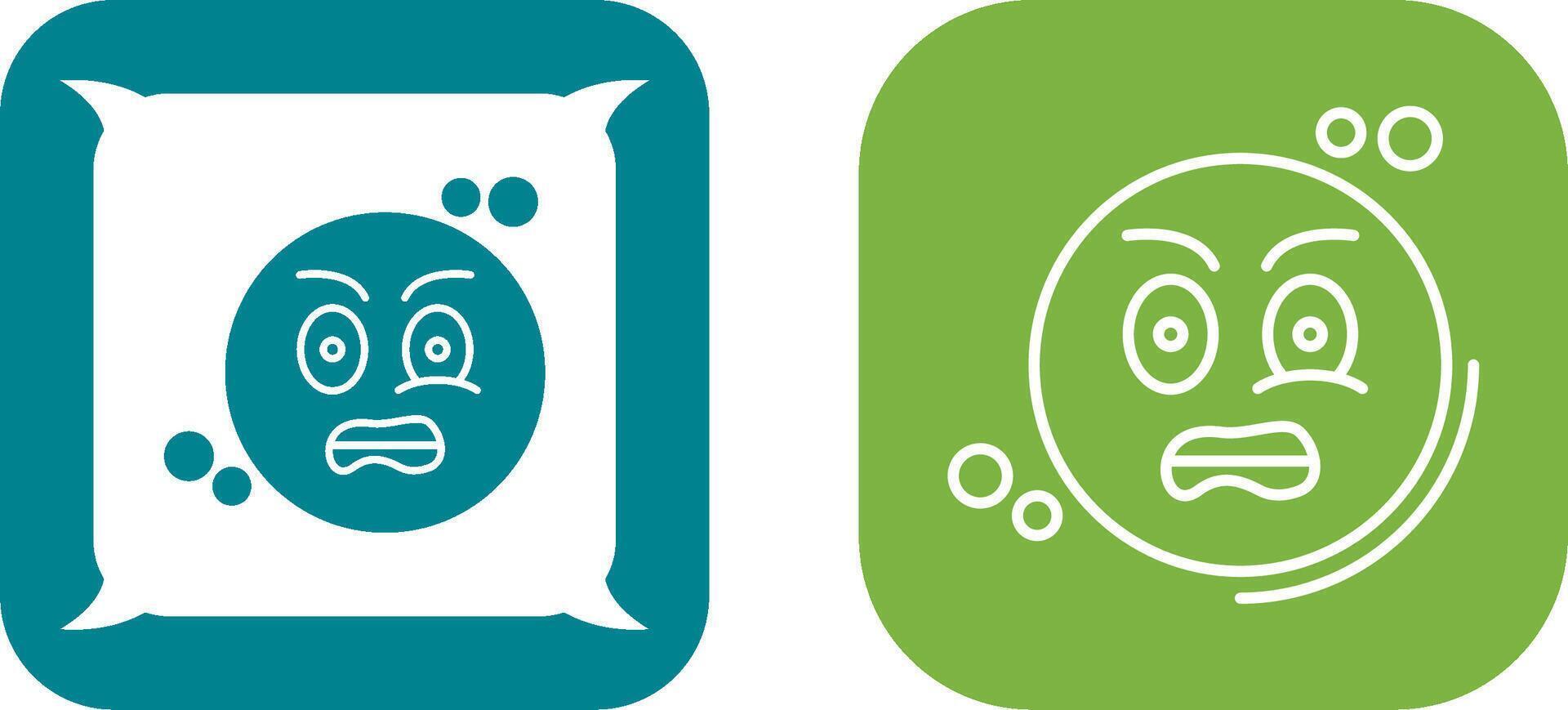 Grimacing Icon Design vector