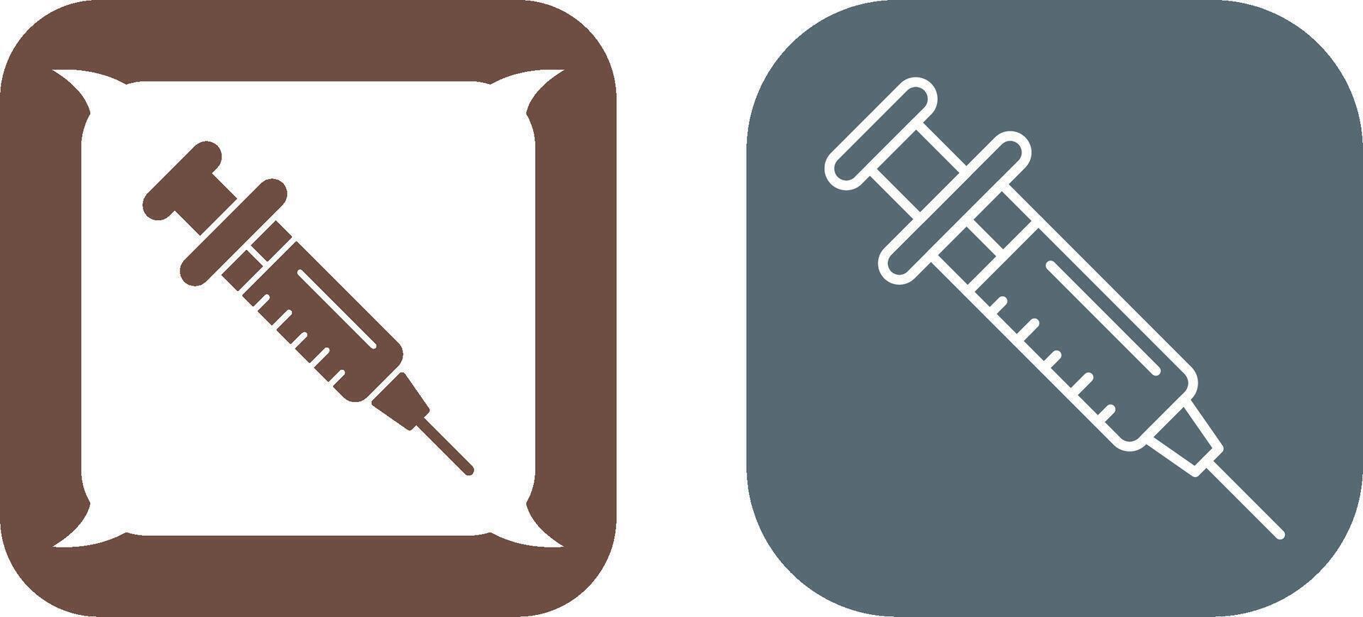 Injection Icon Design vector