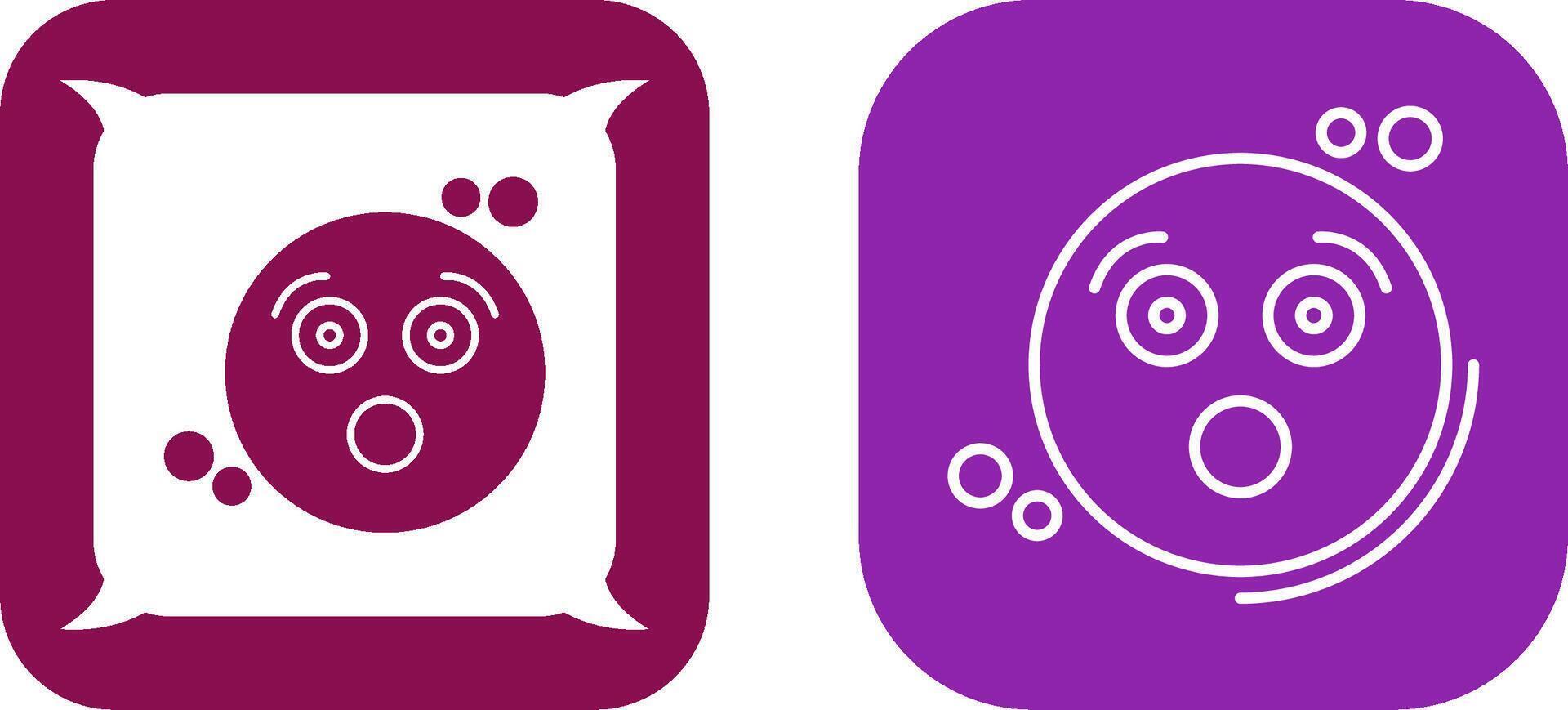 Surprised Icon Design vector
