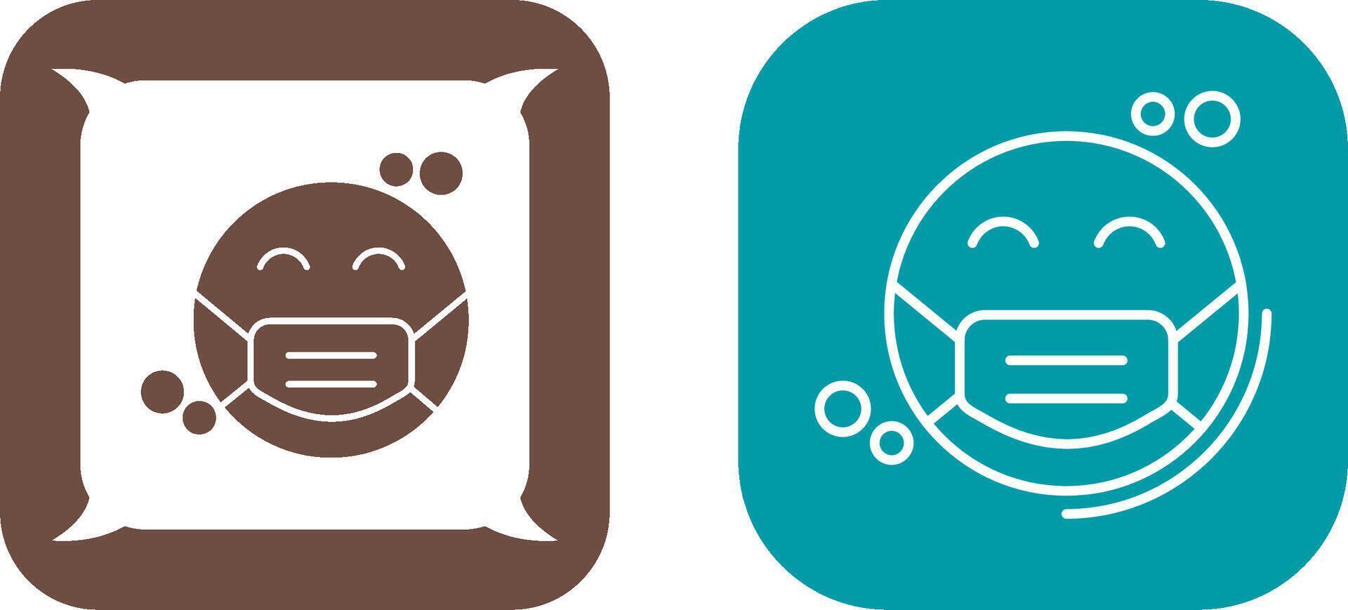 Mask Icon Design vector