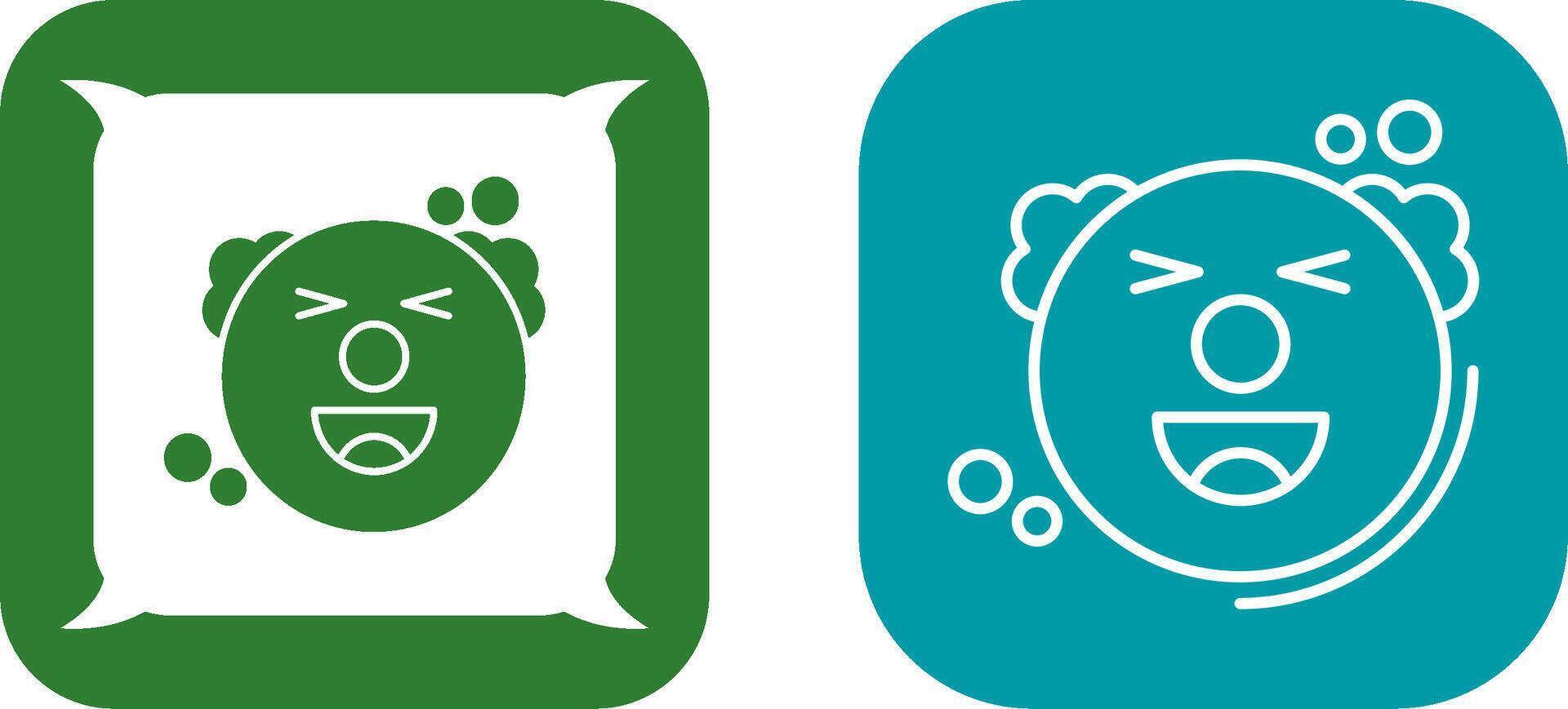 Clown Icon Design vector