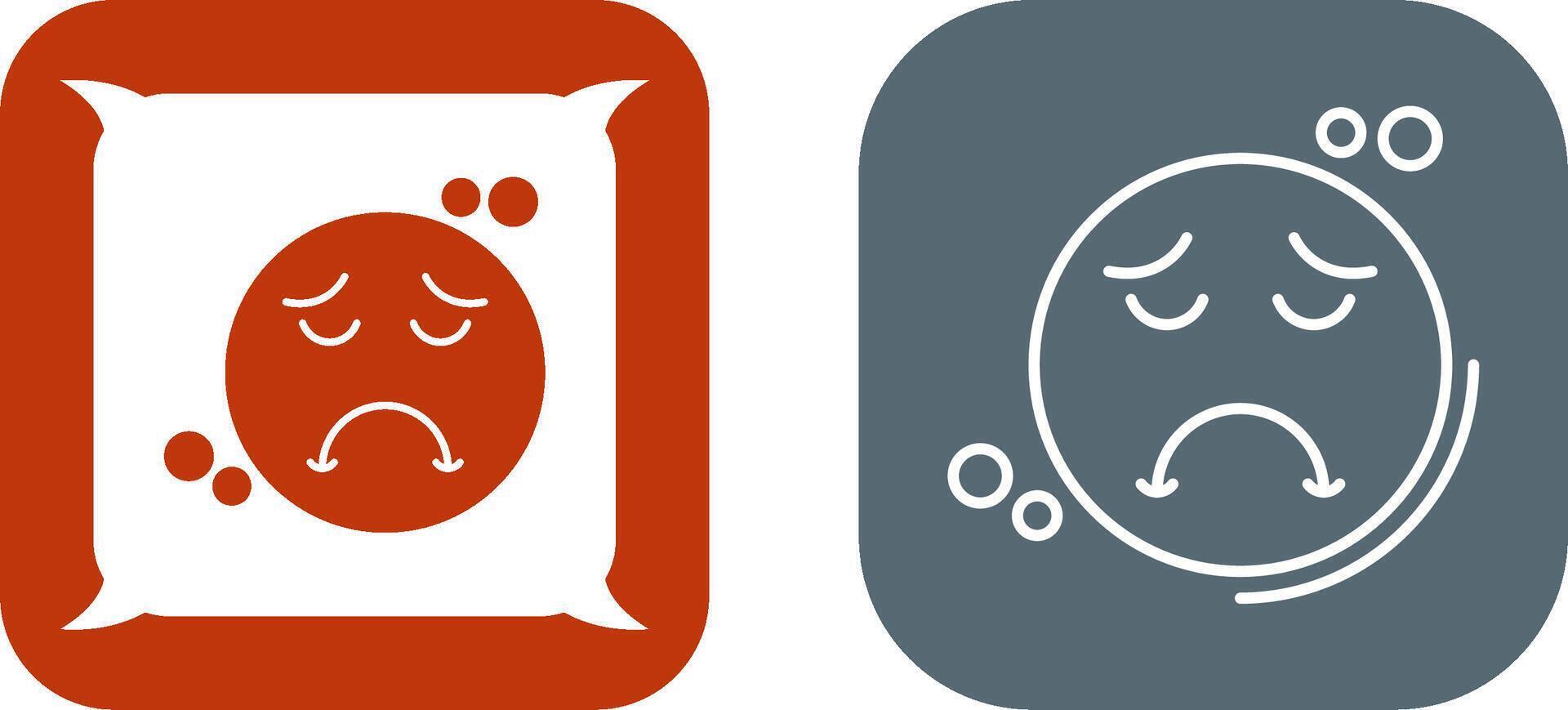 Sad Icon Design vector