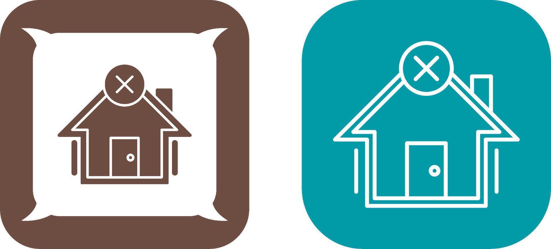 Non Verify Icon Design vector