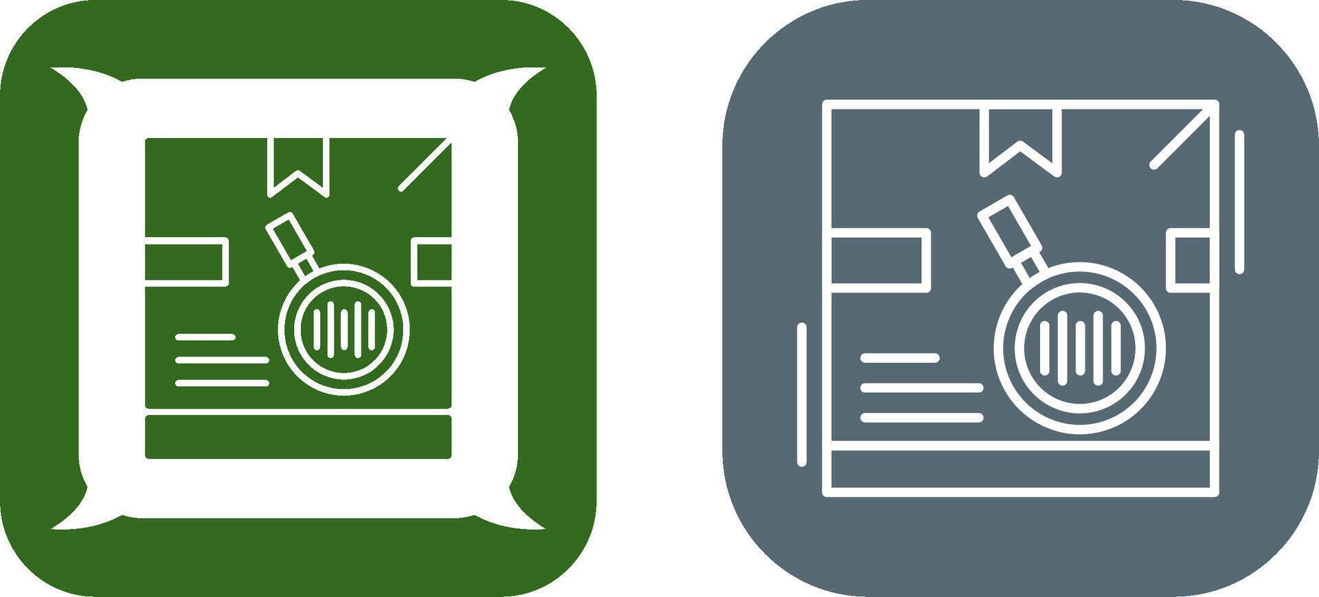 Tracking Code Icon Design 44378052 Vector Art at Vecteezy