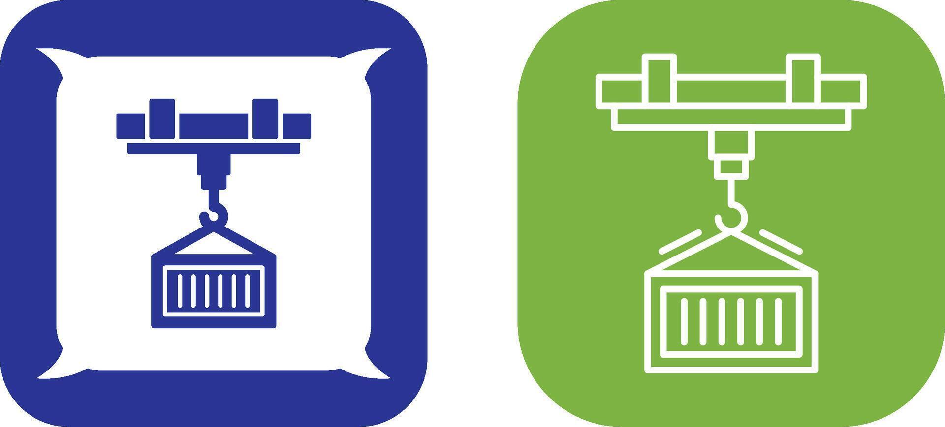 Crane Icon Design vector