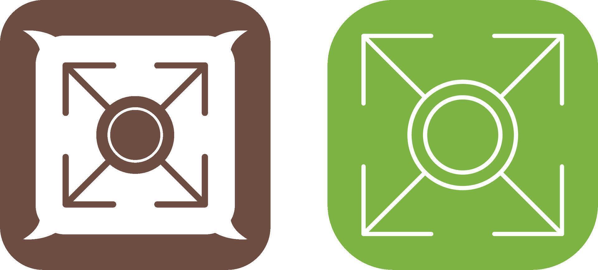 Expand Icon Design vector