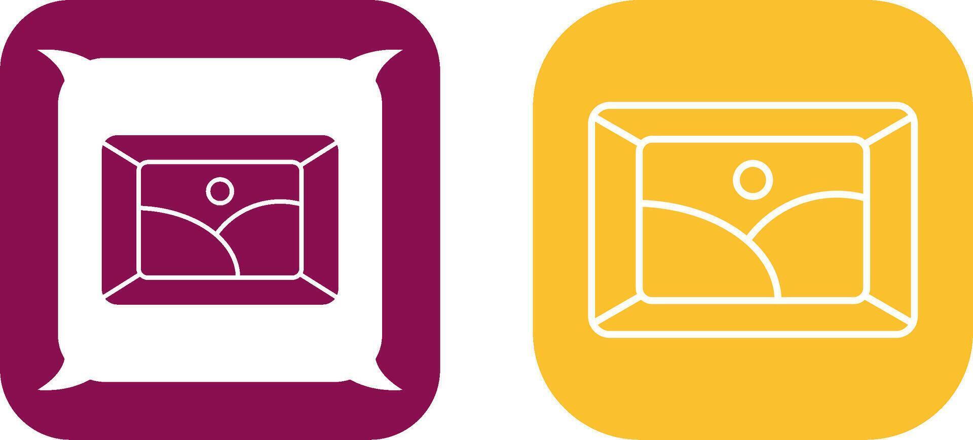 Frame Icon Design vector