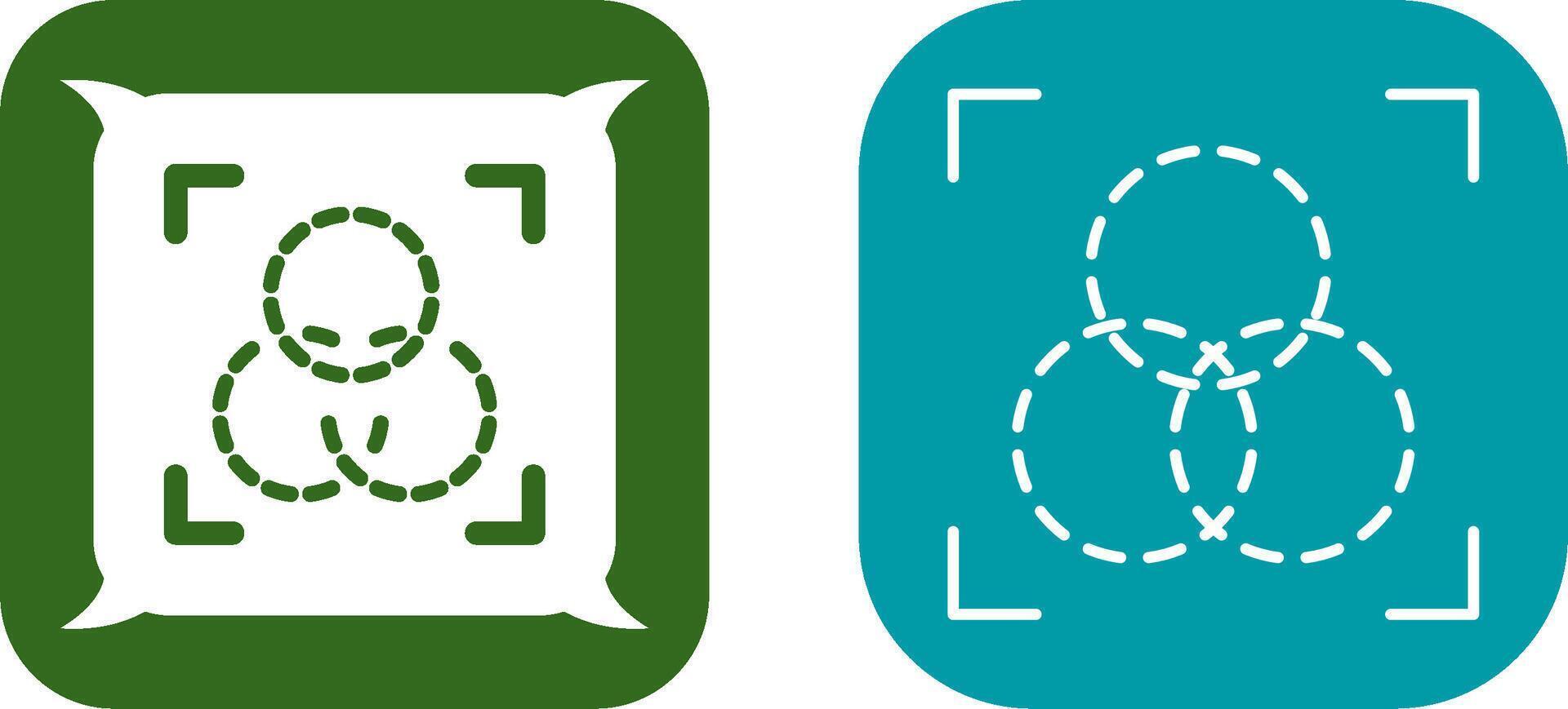 Intersection Icon Design vector