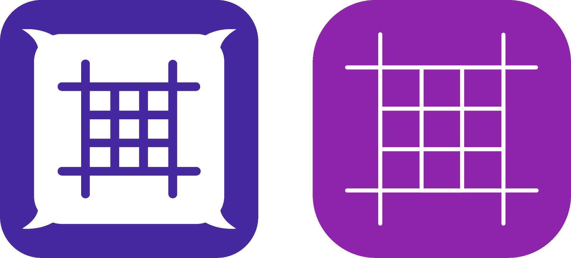 Square Layout Icon Design vector