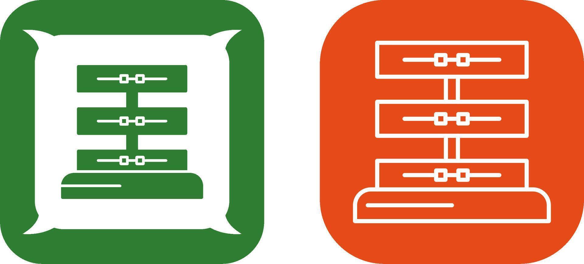 Server Icon Design vector