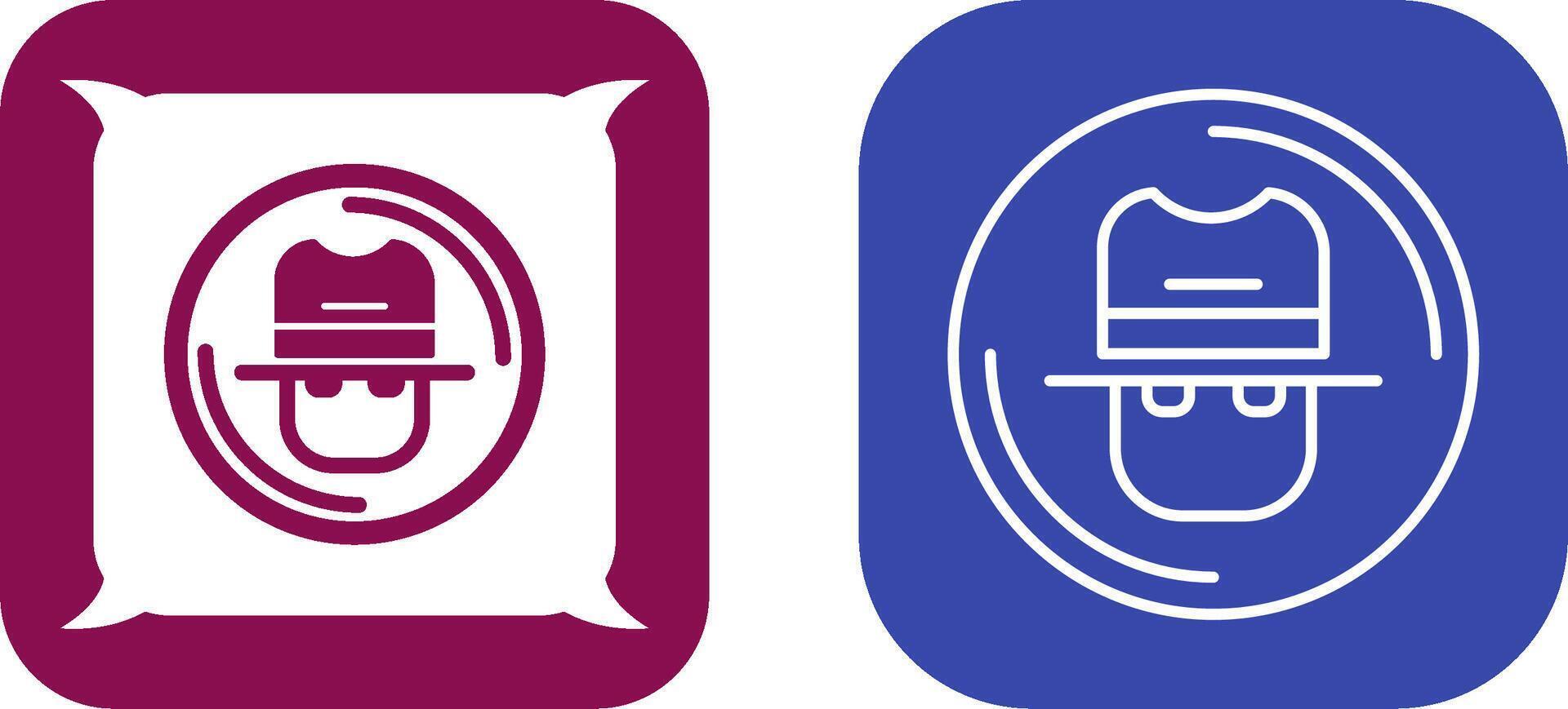 Spy Icon Design vector