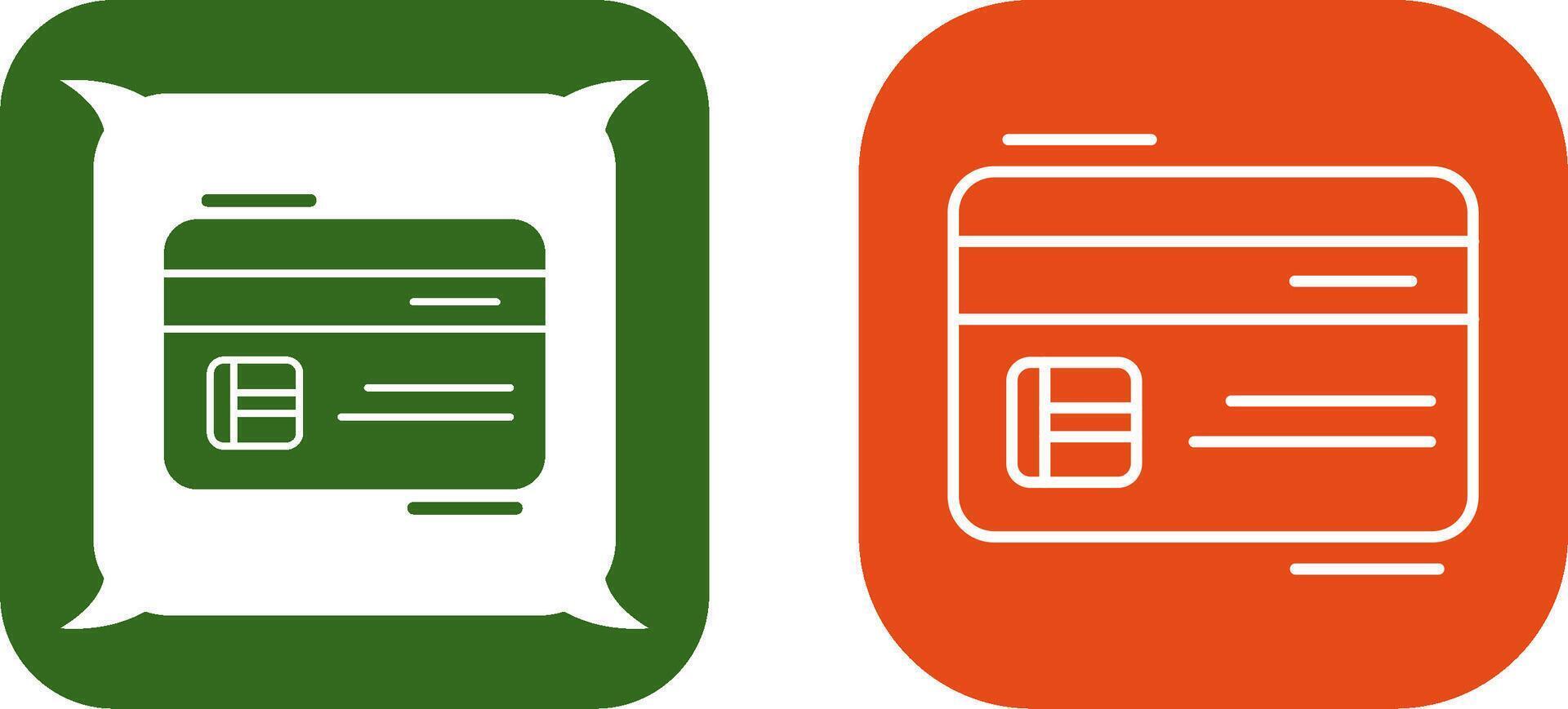 Credit Card Icon Design vector