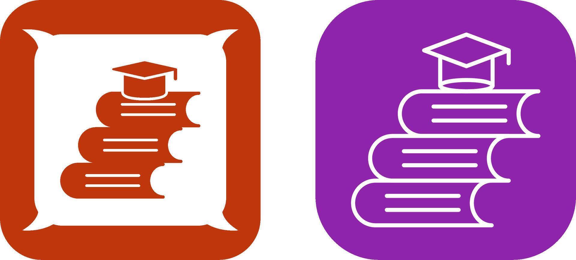 Books Icon Design vector