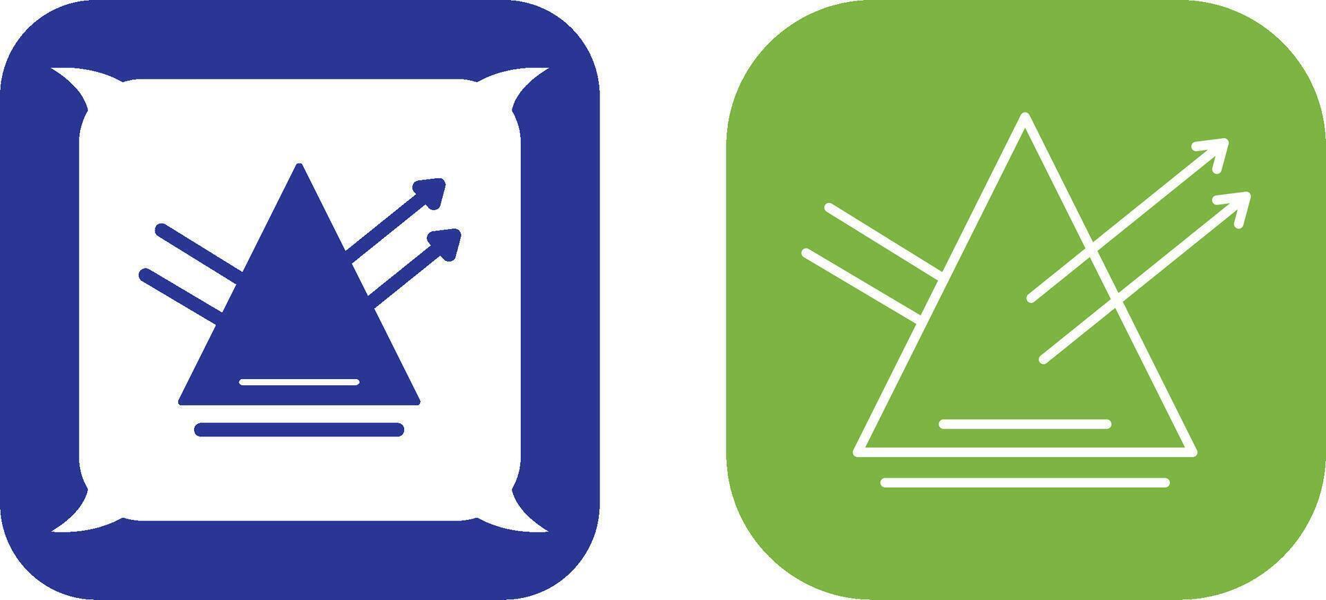 Reflection Icon Design vector