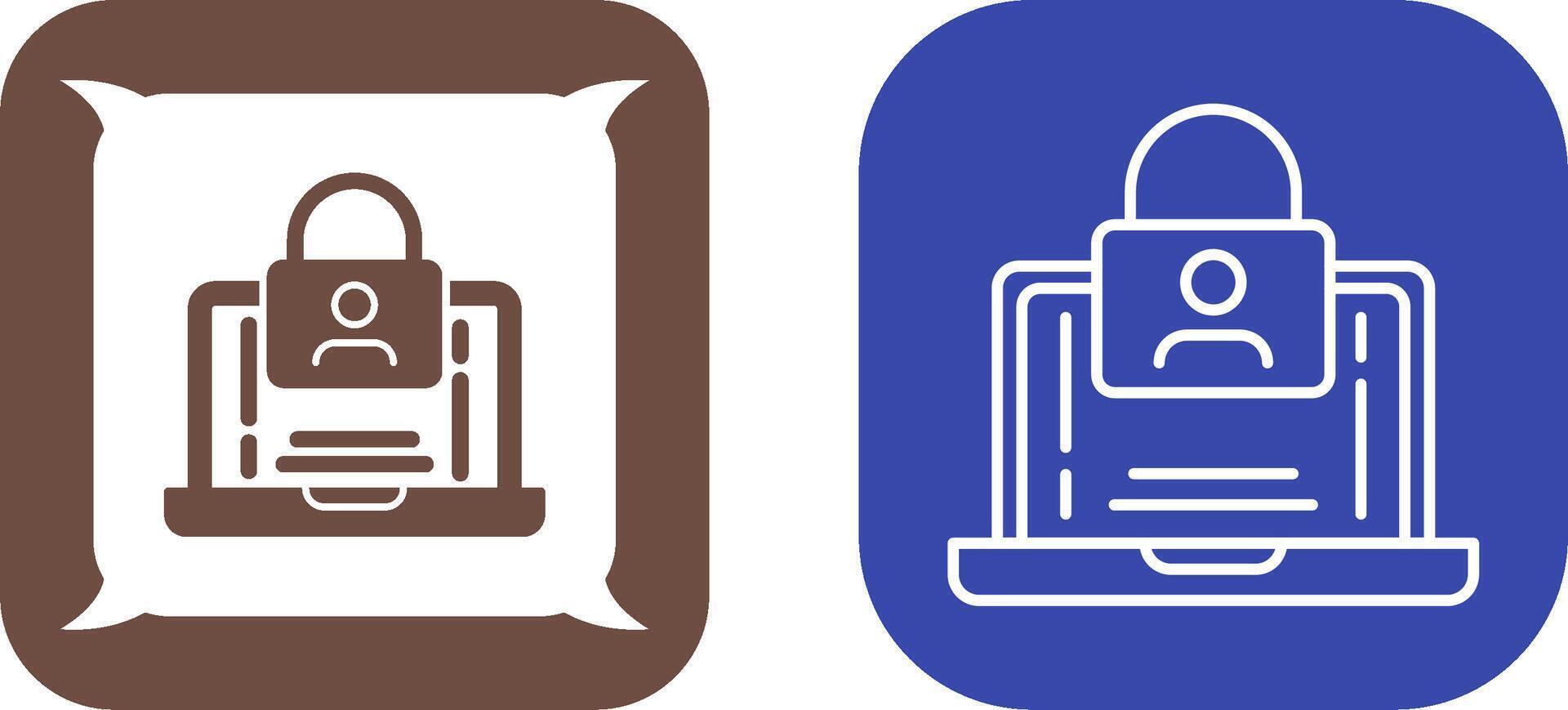 Authentication Icon Design vector