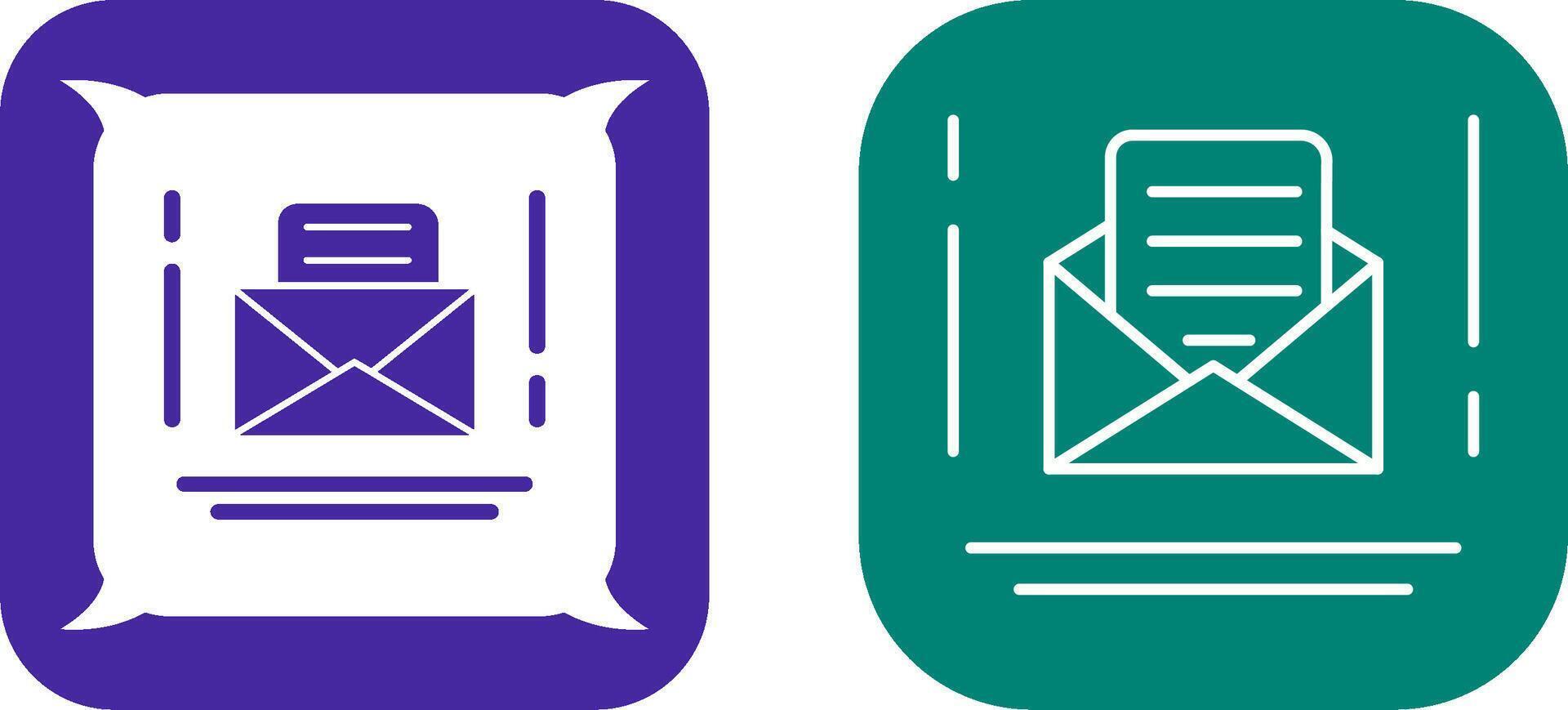 Email Icon Design vector