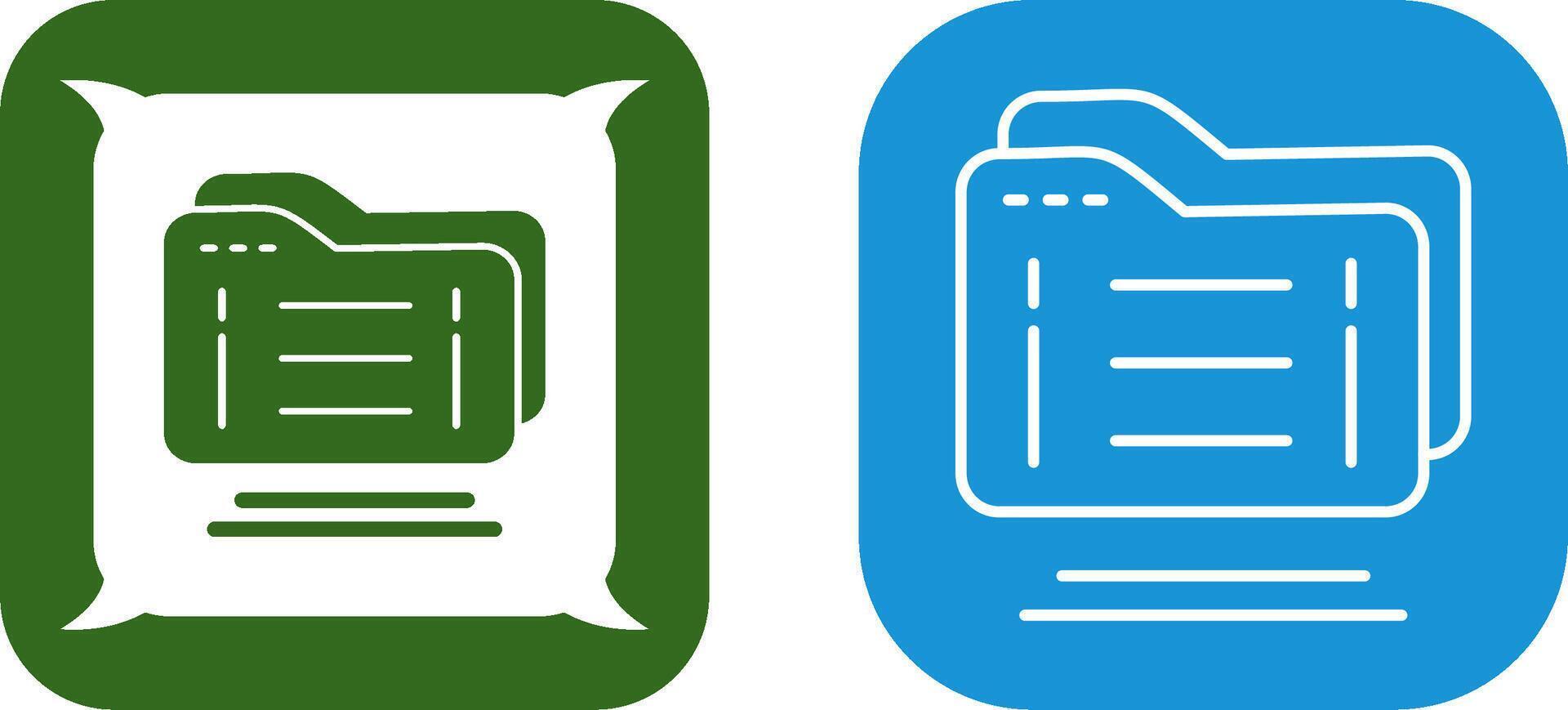 Folder Icon Design vector
