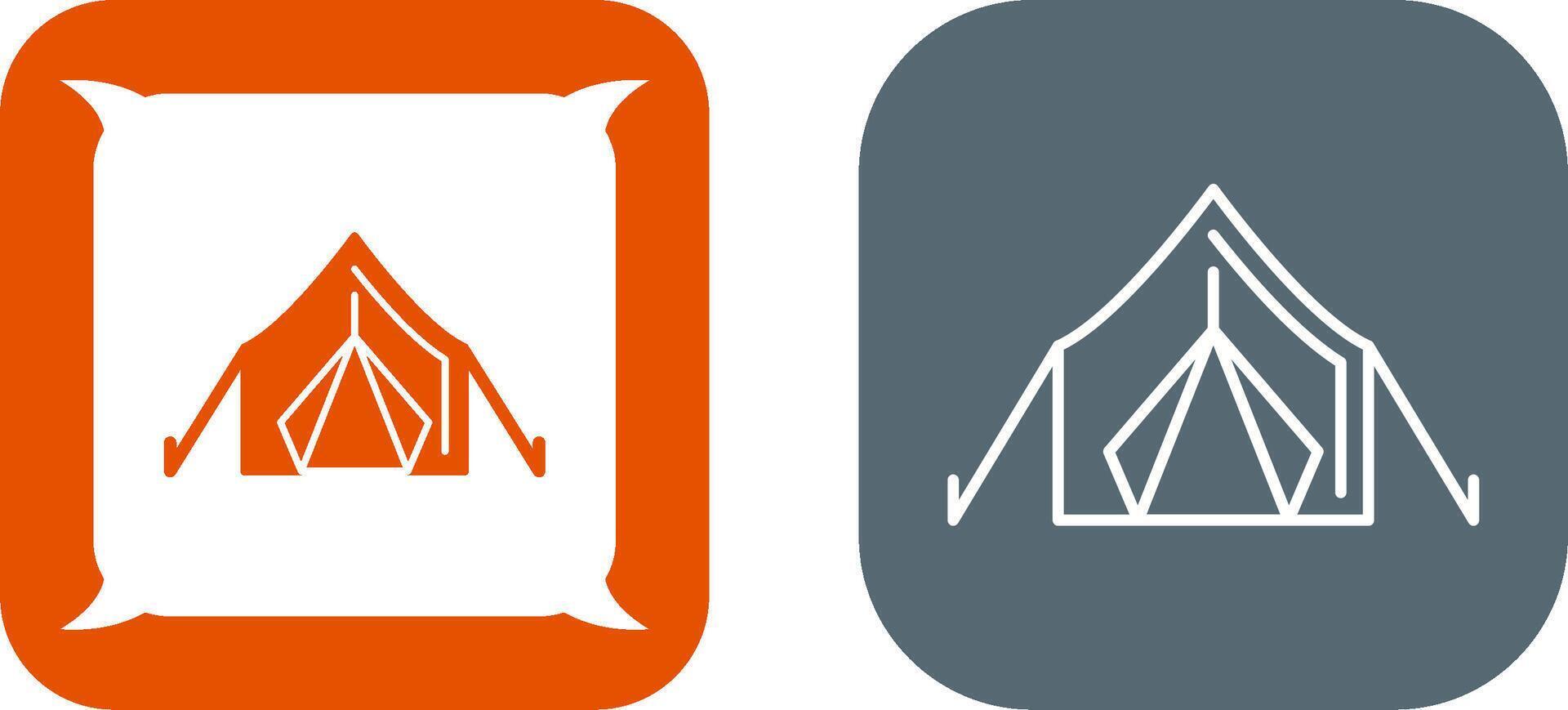 Tent Icon Design vector
