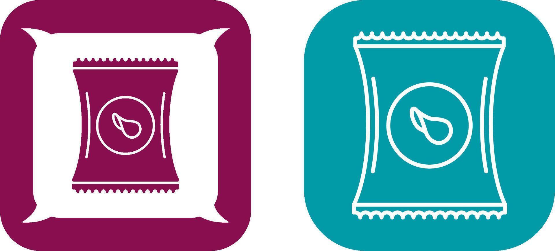 Chips Icon Design vector