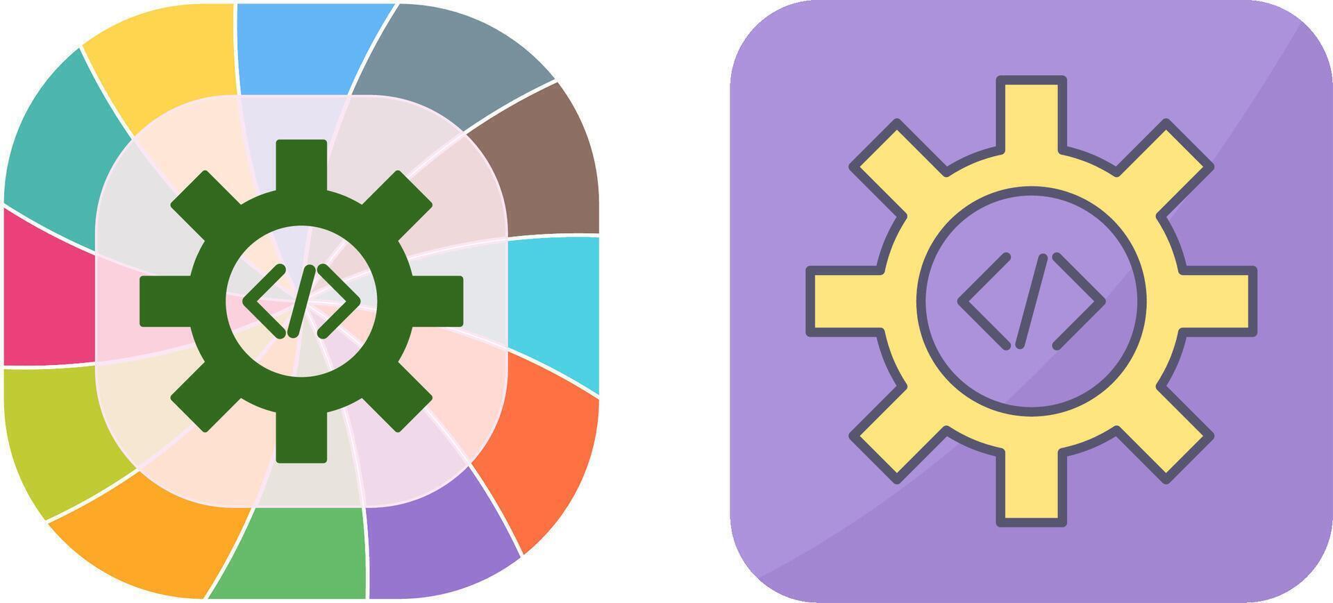 Unique Code Optimization Icon Design 44378948 Vector Art at Vecteezy