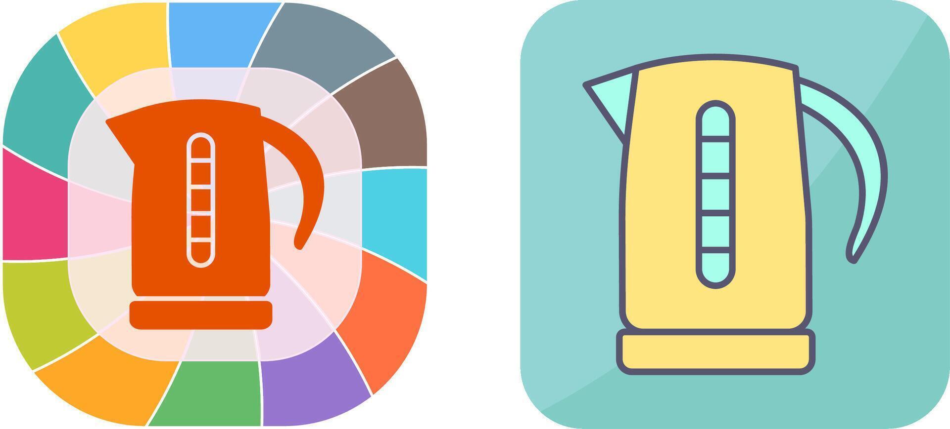 Kettle Icon Design vector