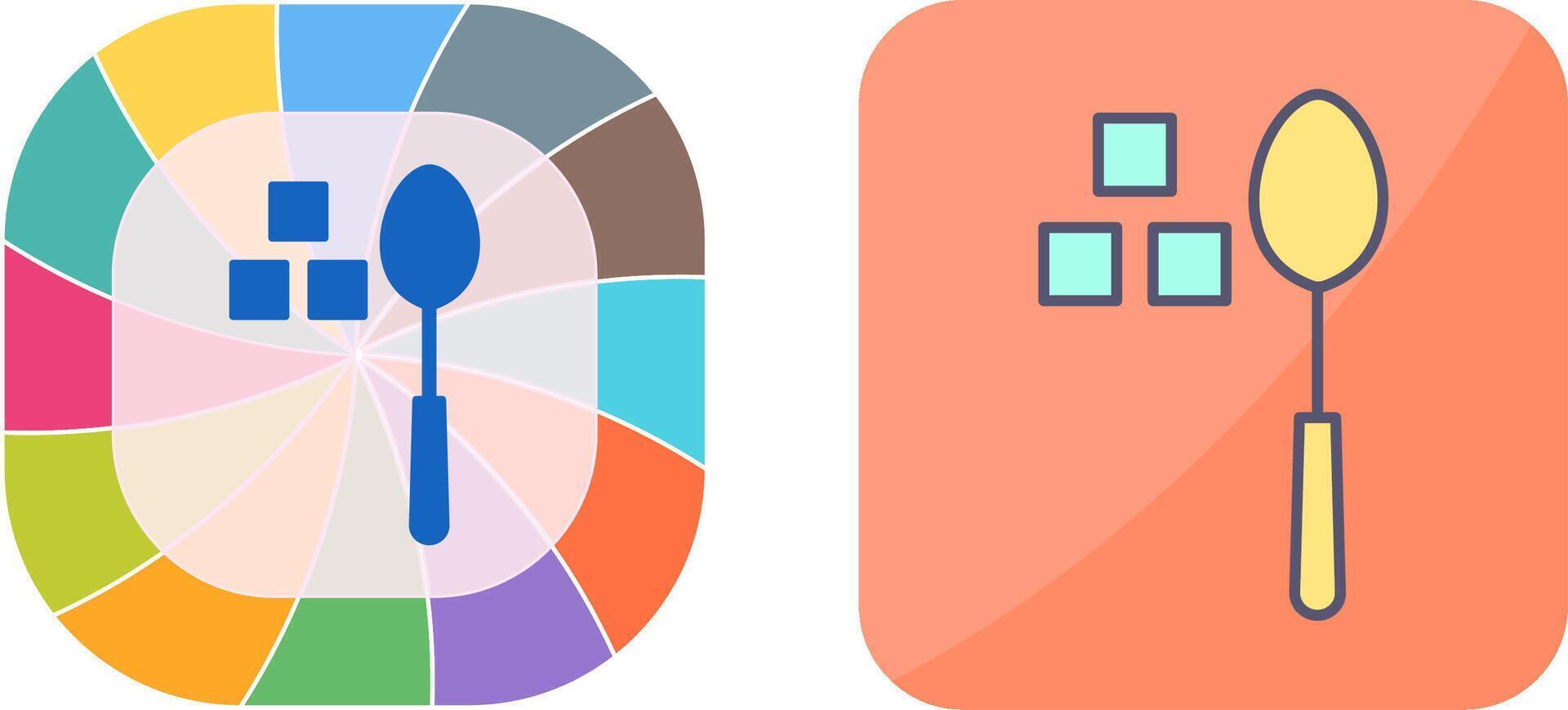 Sugar Icon Design vector