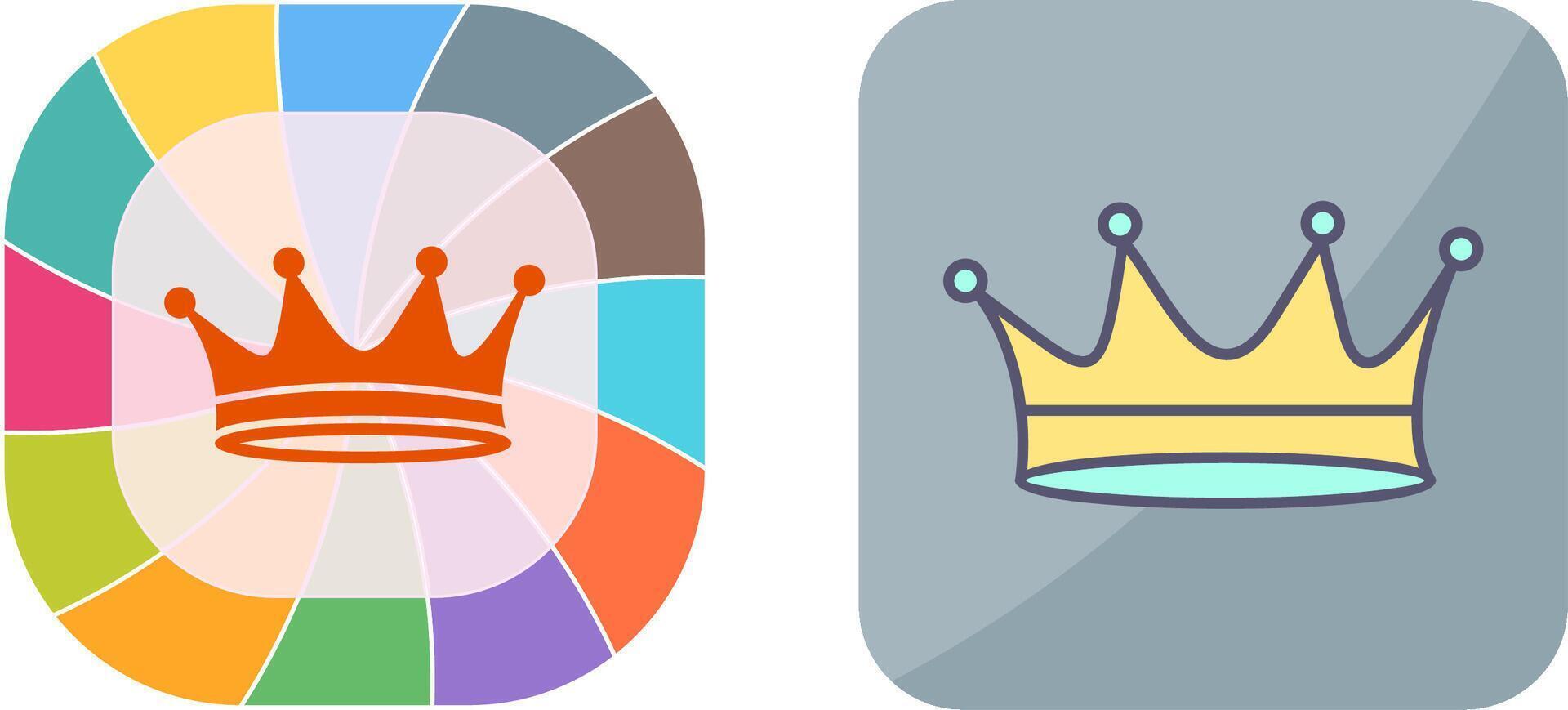 King Crown Icon Design vector