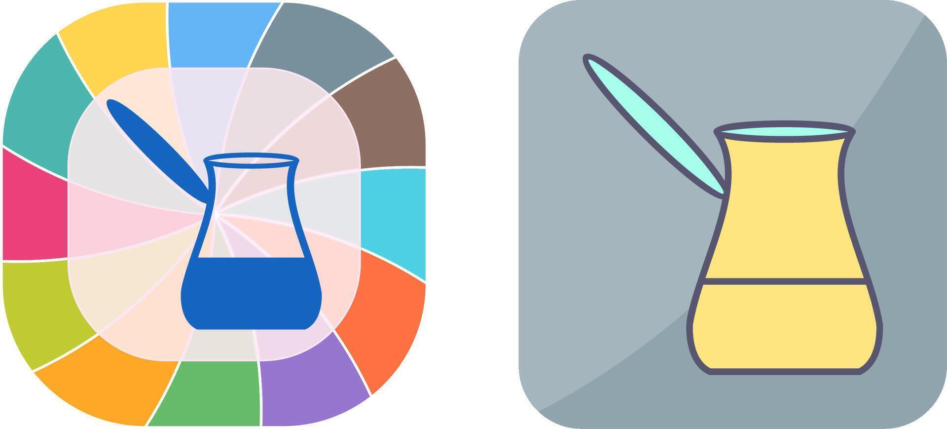 Cezve Icon Design vector