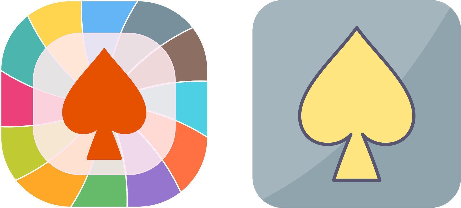 Spade Icon Design vector