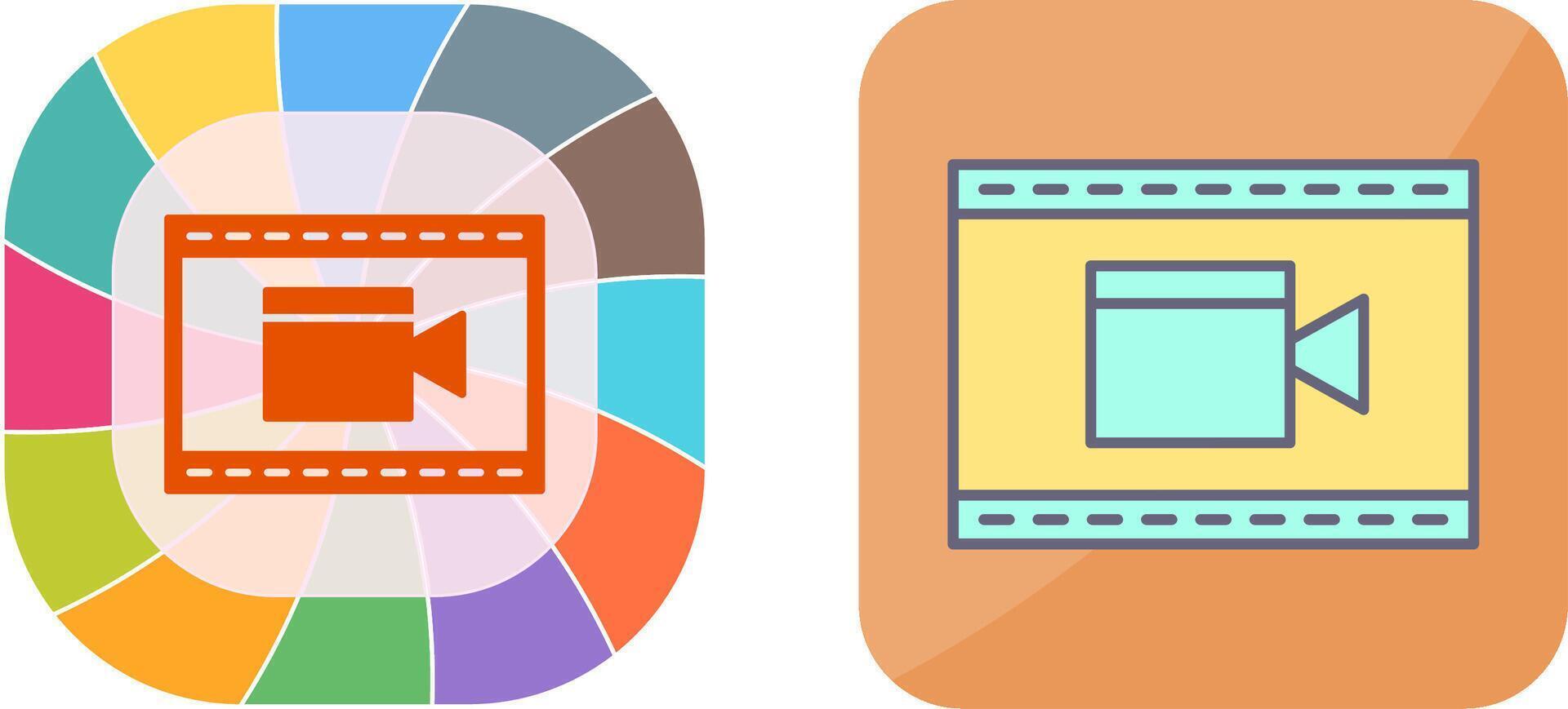 Unique and Animation Icon Design vector