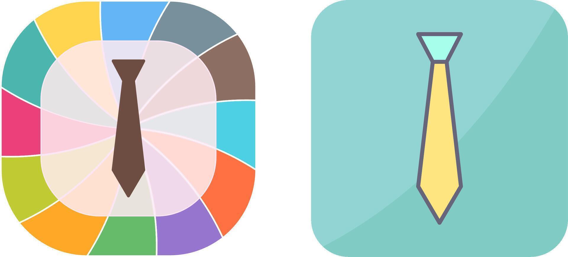 Tie Icon Design vector