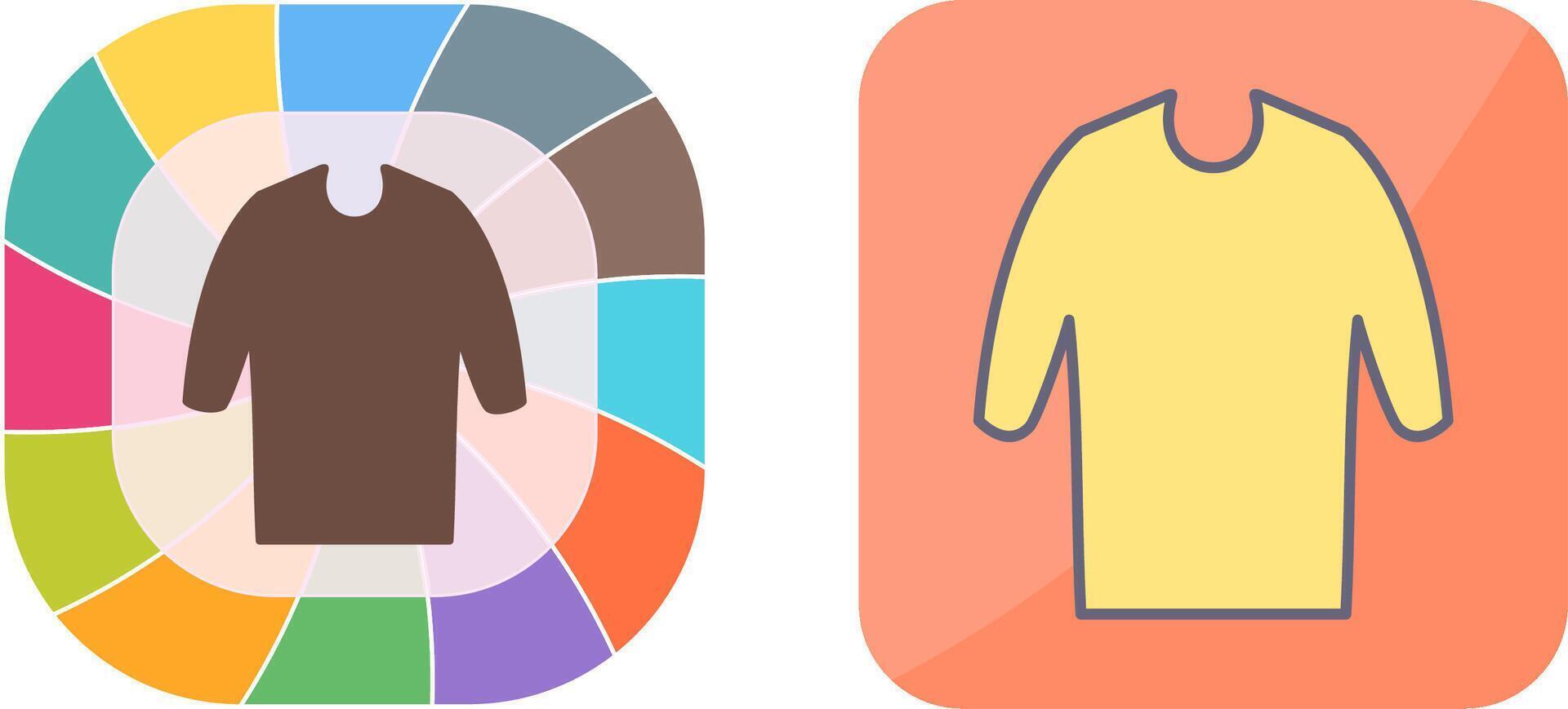 Casual Shirt Icon Design vector