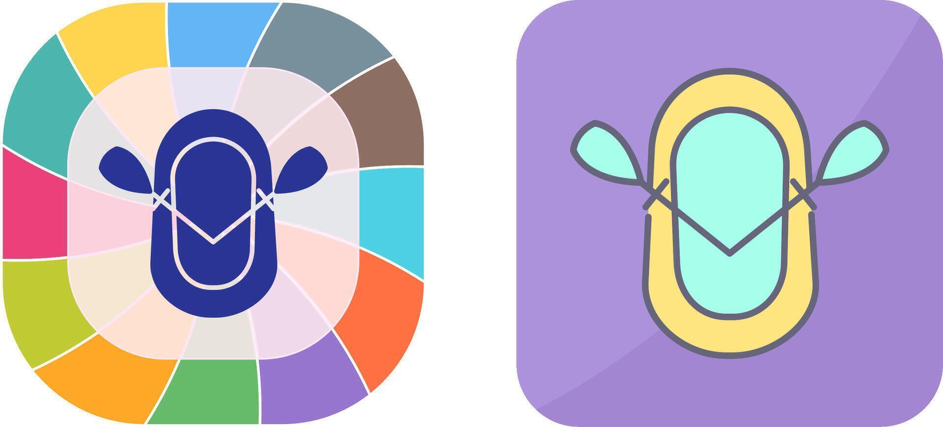 Dinghy Icon Design vector