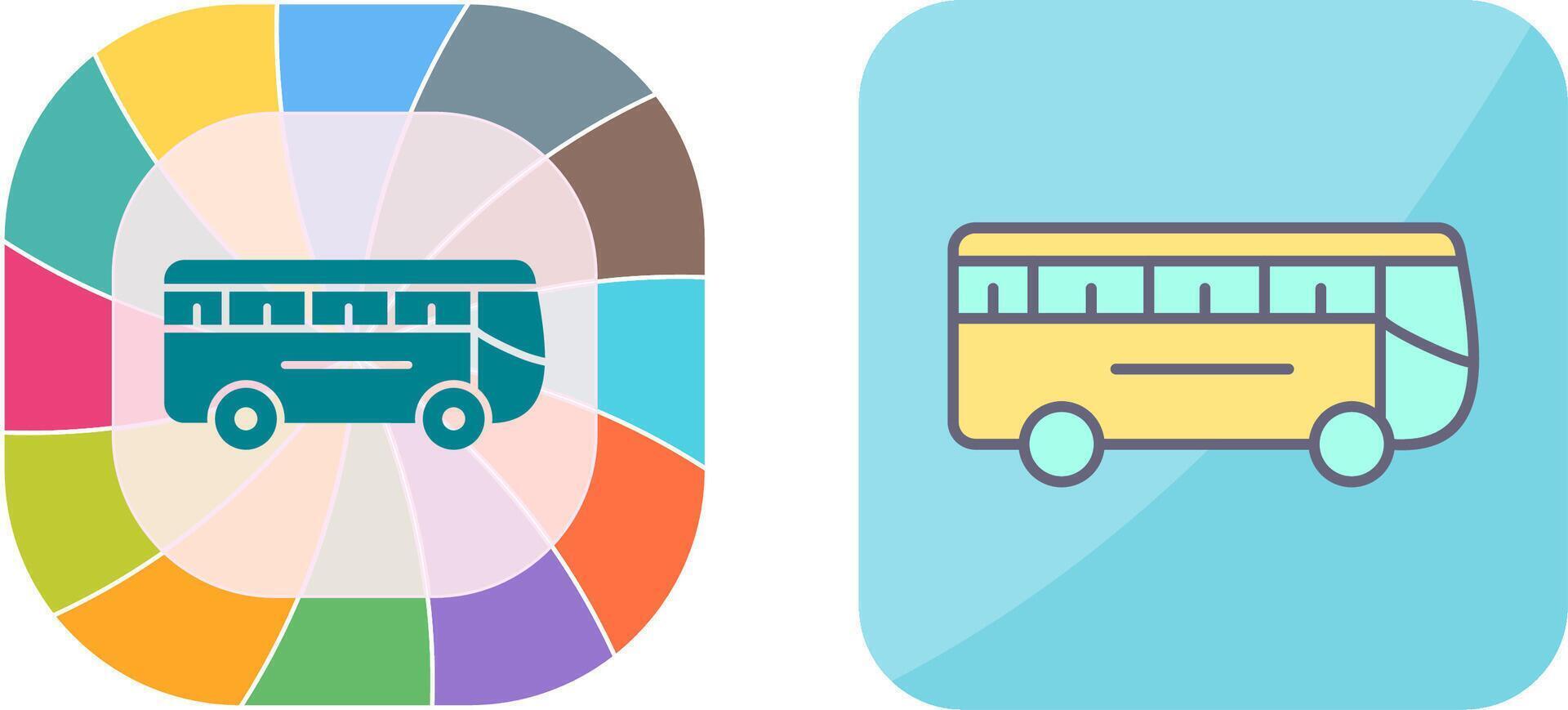 Bus Icon Design vector